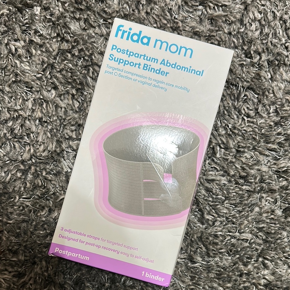 BNWT Postpartum Abdominal Support Binder - Gray